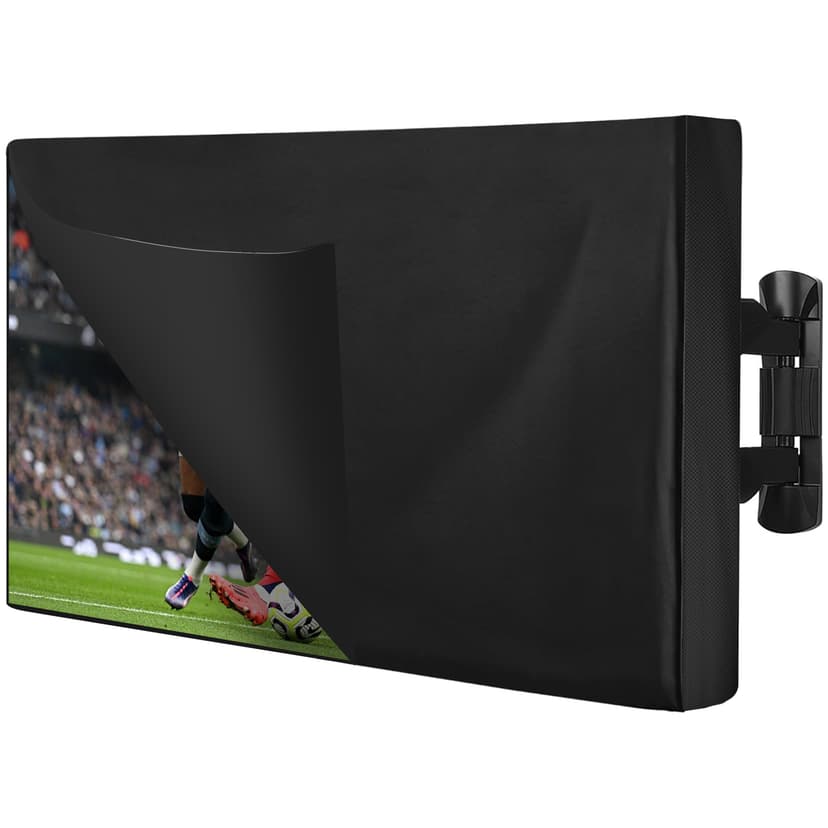 ReignSword Outdoor TV Cover 65-70 Inch, Weatherproof 600D TV Screen Protector with Remote Control Pocket, Outside Television Cover Compatible with LED, LCD, OLED TVs