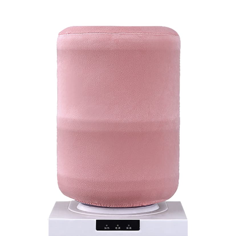 ReignSword Water Dispenser Barrel Cover for 5 Gallon Water Bottle, High Stretchy Water Bucket Cover Protector, Reusable Furniture Dust Covers for Home Office (Pink)