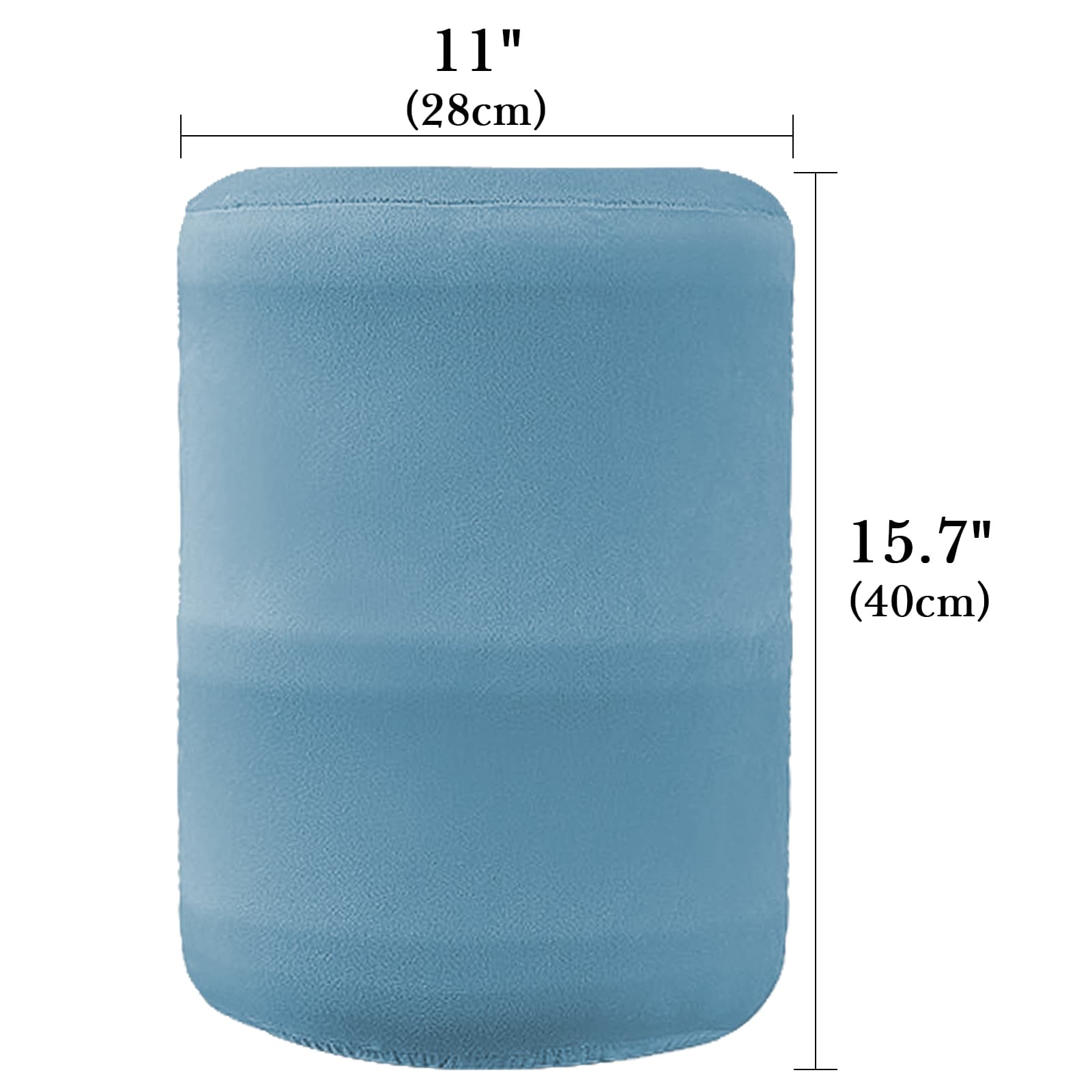 ReignSword Water Dispenser Barrel Cover for 5 Gallon Water Bottle, High Stretchy Water Bucket Cover Protector, Reusable Furniture Dust Covers for Home Office (Blue) - 1