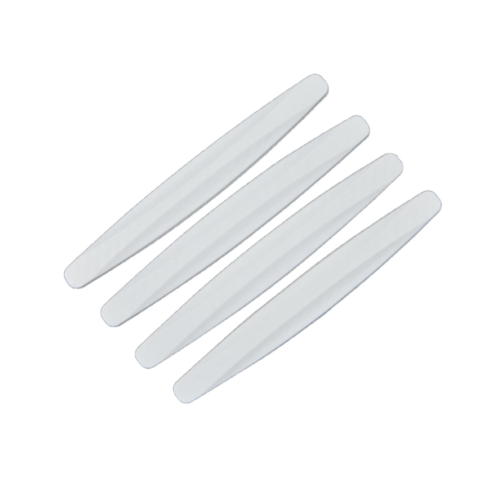 ReignSword 4 Pcs Car Door Edge Guards, Anti-Scratch Anti-Collision Self Adhesive Bumper Protector Trim Strip, Universal Car Exterior Accessories Door Guards for Cars Trucks SUVs (White) - 6