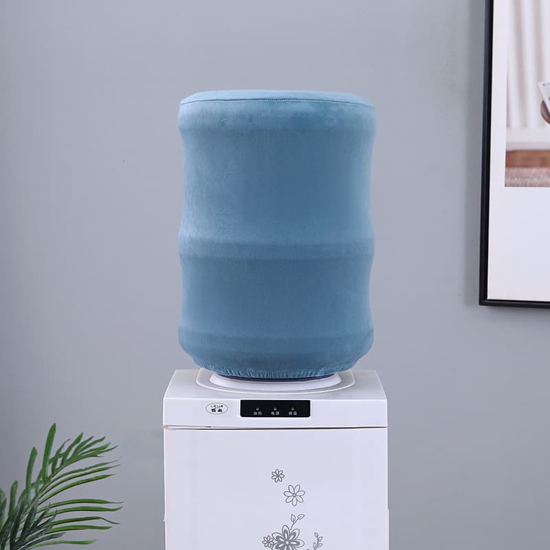 ReignSword Water Dispenser Barrel Cover for 5 Gallon Water Bottle, High Stretchy Water Bucket Cover Protector, Reusable Furniture Dust Covers for Home Office (Blue) - 6