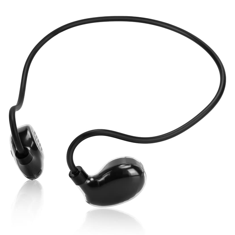 ReignSword Open Ear Headphones, Bluetooth 6.0, Wireless Air Conduction Headphones Sport Earbuds, Premium Sound, 8-Hour Life, 17g Lightweight Earphones for Running Cycling Workouts (Black)