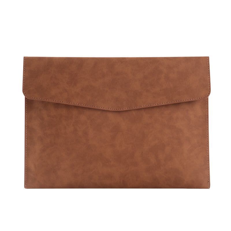 ReignSword Carrying Bag for Smart Scale, Compatible with Renpho Travel Scale Elis Go, 11.02In x 7.09In, Vegan Leather Replaceable Protective Pouch Bathroom Scales for Body Weight (Brown) - 6