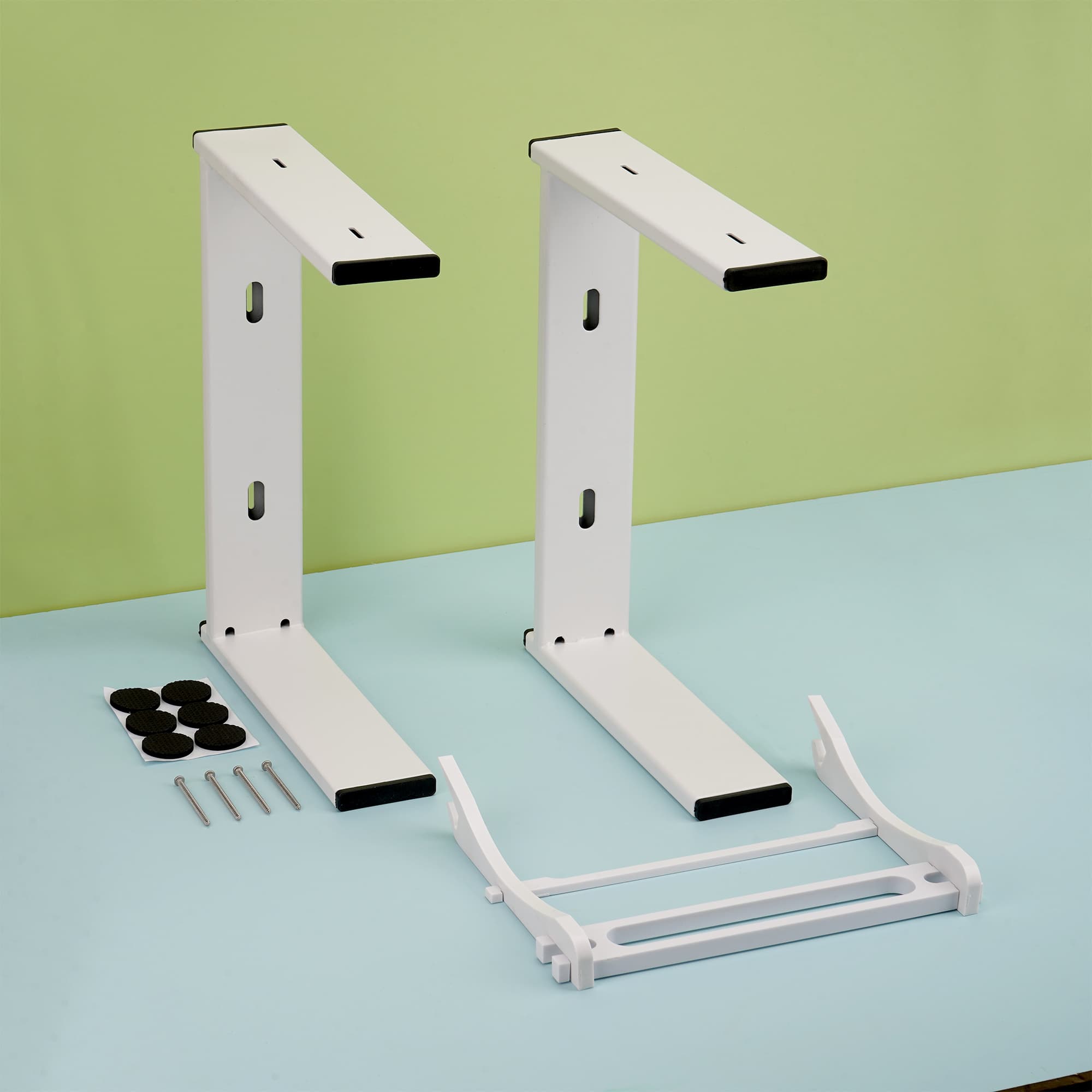 ReignSword Storage Rack Compatible with Cricut Maker 3 and Cricut Explore Air 2/3, Tray Extender Compatible with Cricut Mat,Saving Craft Table Space - 5