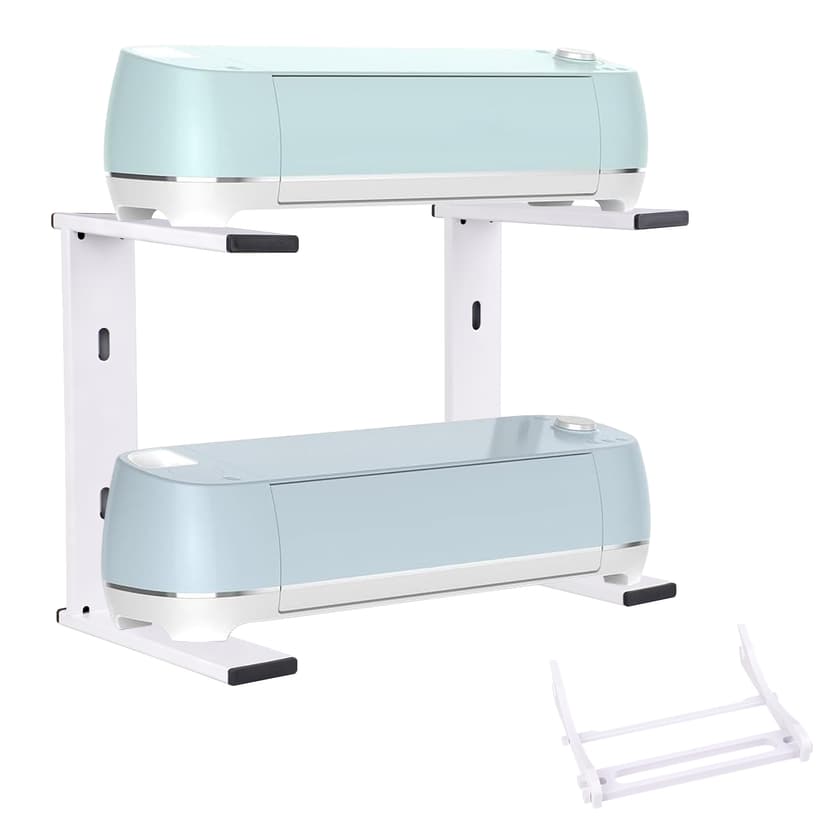 ReignSword Storage Rack Compatible with Cricut Maker 3 and Cricut Explore Air 2/3, Tray Extender Compatible with Cricut Mat,Saving Craft Table Space