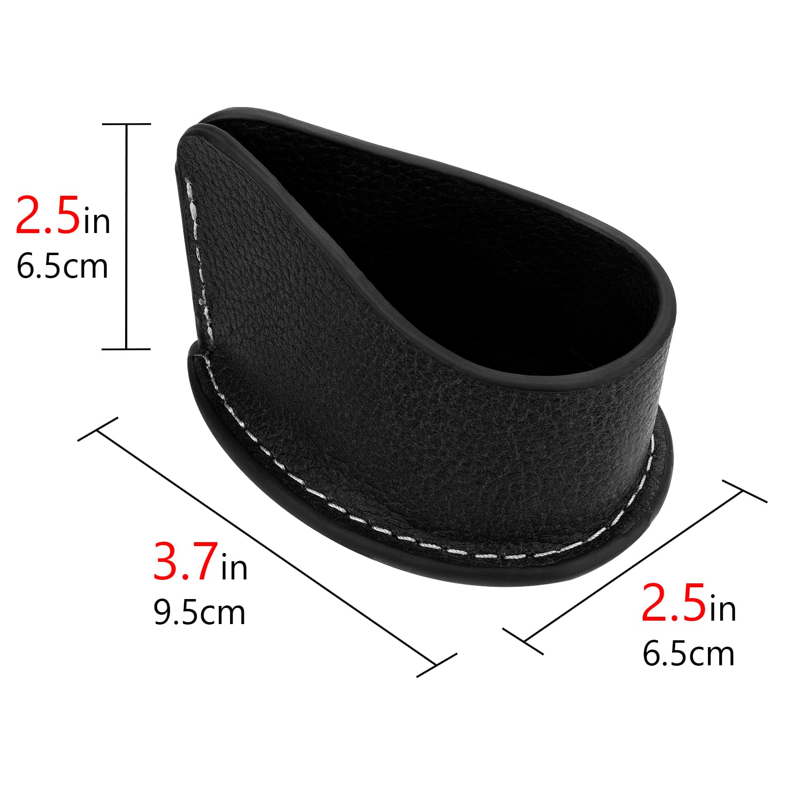 ReignSword Leather Tobacco Pipe Holder, Portable Tobacco Pipe Stand Rack Fit Most Pipes, Pipe Holder Stands for Gift Accessories - 1
