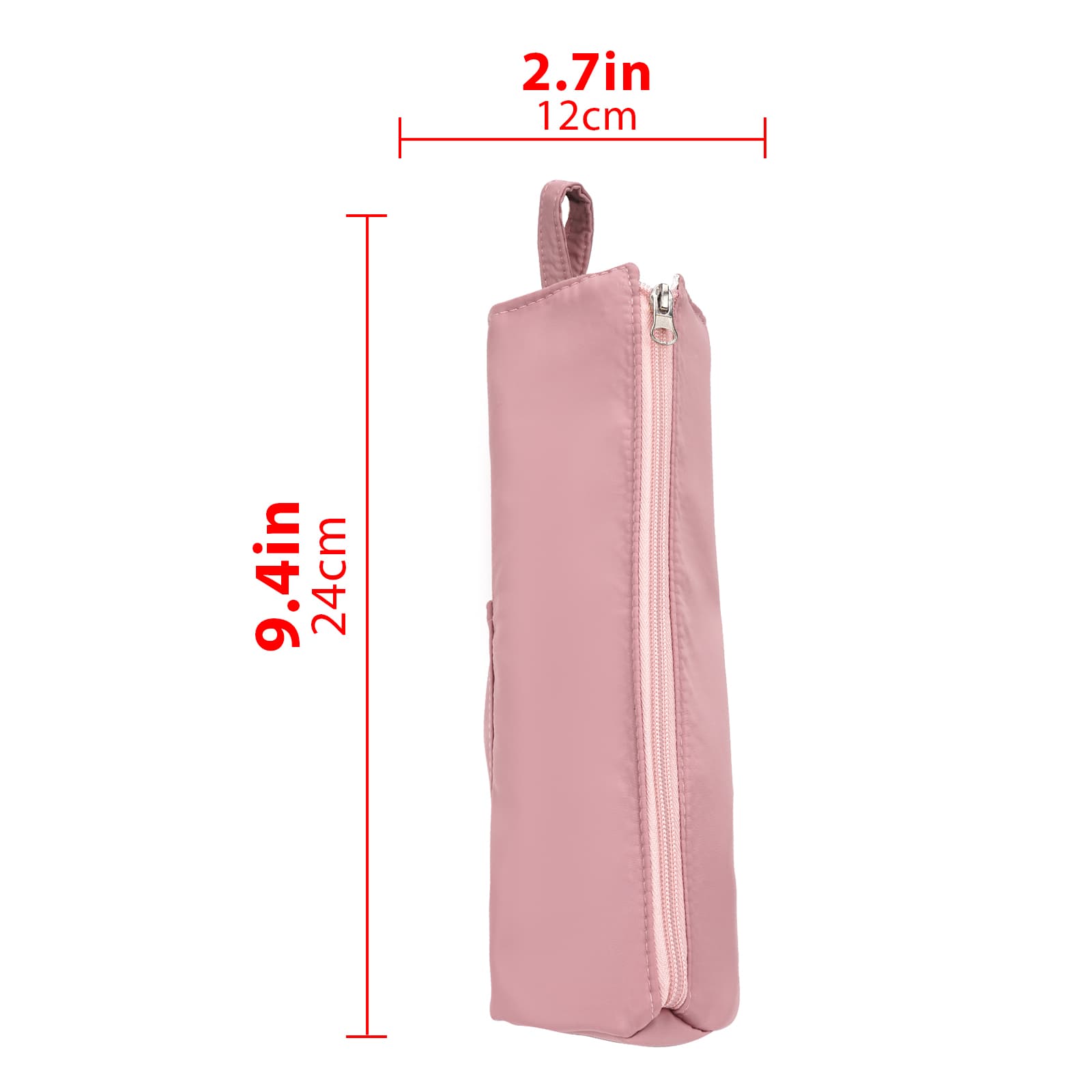 ReignSword Hair Tools Travel Bag, Heat Resistant Hot Iron Holder, Portable Hot Iron Mat for Curling Iron, Flat Iron, Hair Straightener (Pink) - 1