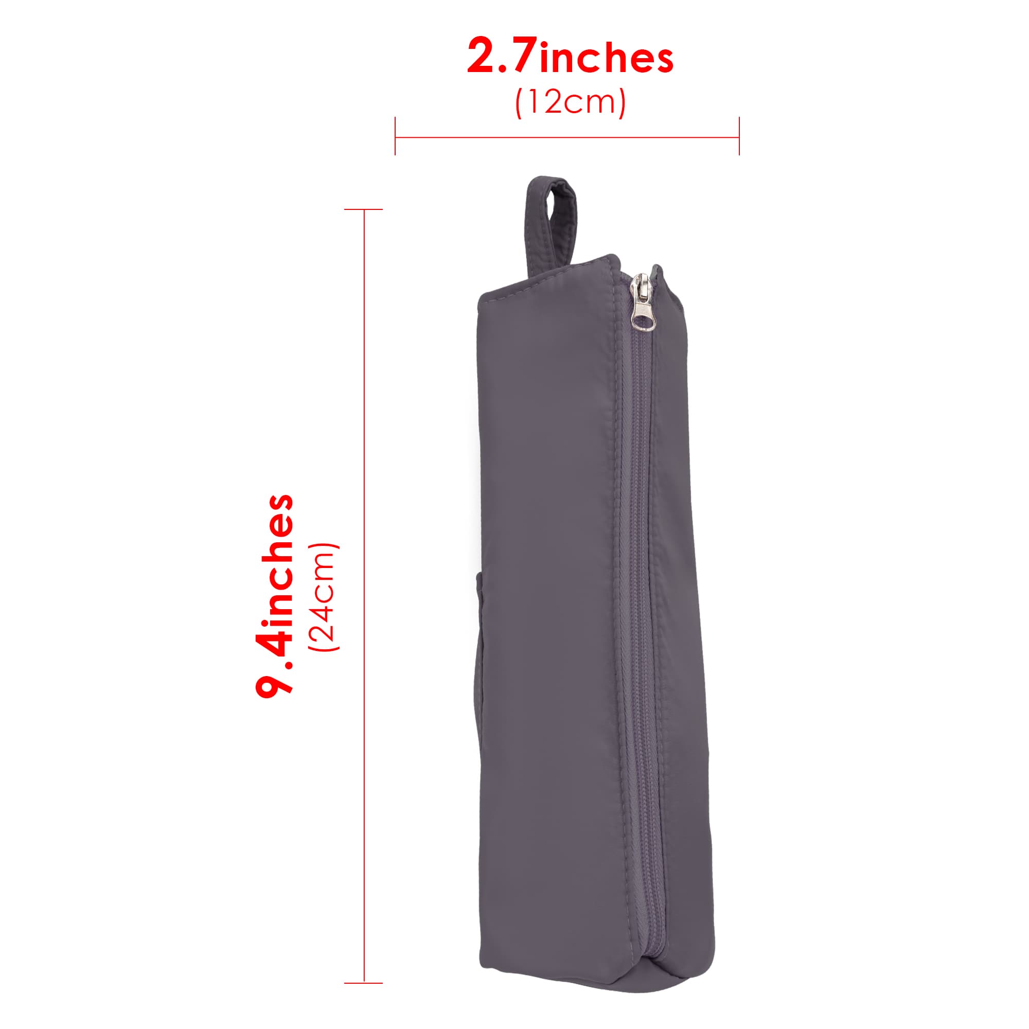 ReignSword Hair Tools Travel Bag, Heat Resistant Hot Iron Holder, Portable Hot Iron Mat for Curling Iron, Flat Iron, Hair Straightener (Gray) - 1