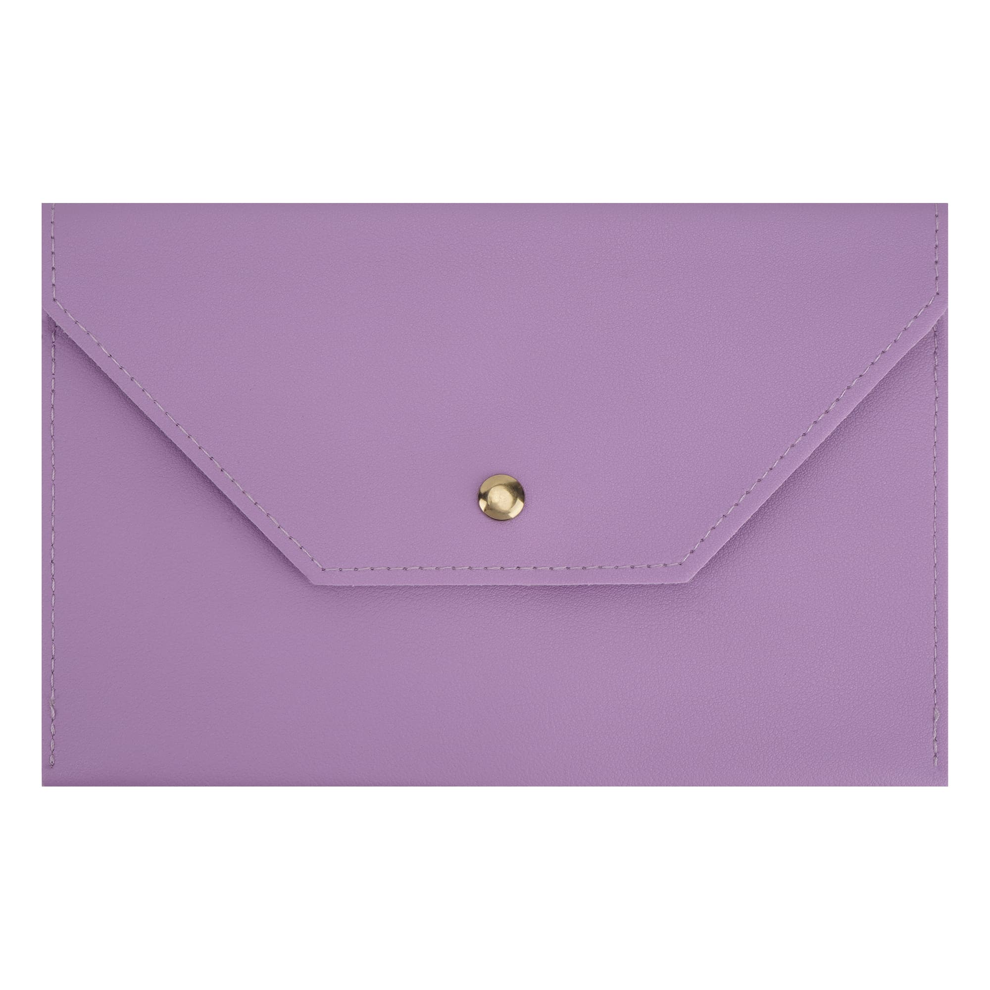 ReignSword Mahjong Card Holder, PU Vegan Leather 2026 Mahjong Storage Bag, Snap Button Standard Hands Rules Card Organizer, 8.66 x 5.71 Inch, Purple - 2